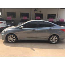 2017 Hyundai Acent blue
